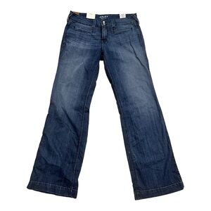 Ariat Women's Ella Wide Leg Trouser Jeans Bluebell 10018360 32 L